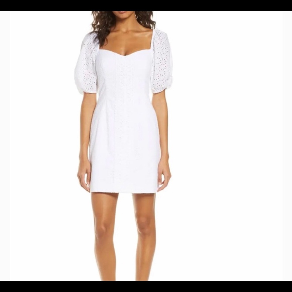 Lilly Pulitzer Daniela Dress (Resort White) (NWT) (Size: 2)
